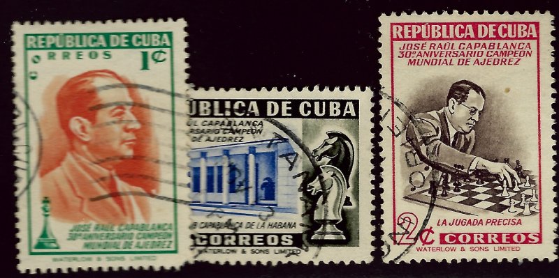 Cuba SC#463-465 Used VF...Worth a close look!!