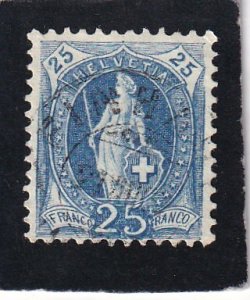 Switzerland   #   94a   used