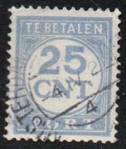 Netherlands Sc #J69 Used