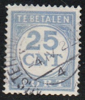 Netherlands Sc #J69 Used