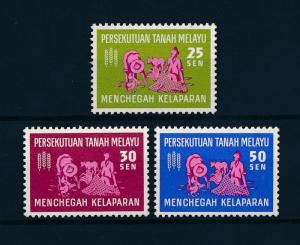 [49975] Malaysia Persekutuan Tanah Melayu 1963 Animals Cow Fish Chicken MNH
