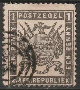 Transvaal 1883 Sc 119 used