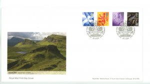 Great Britain 2018 4x FDC New Regional Definitive Stamps