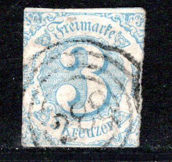German States Thurn & Taxis Scott # 48 used