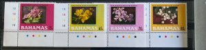 BAHAMAS 2002 MEDICINAL PLANTS SET SG1282/5 UNMOUNTED MINT