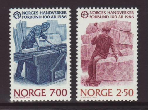 Norway 890-891 MNH VF  