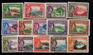 Dominica 97-110 Set Mint never hinged