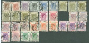 Hong Kong #154/165A Used