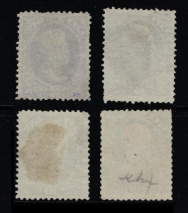 AFFORDABLE GENUINE SCOTT O36 O37 O40 O44 USED SET OF 4 NAVY DEPT OFFICIAL STAMPS