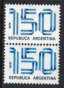 Argentina 1204 MOG PHOSPHORUS PAPER V589