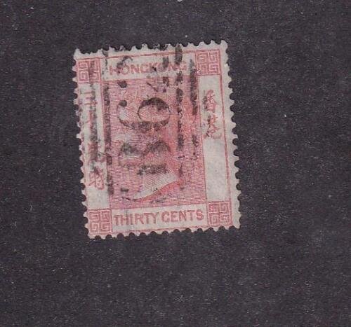 HONG KONG # 15 ND # 19 VF-USED 12cts and 30cts VICTORIA  CAT VALUE $28+ 