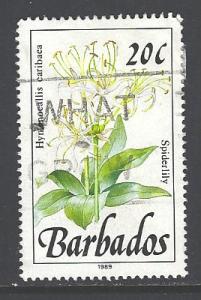 Barbados 756 used (DT)