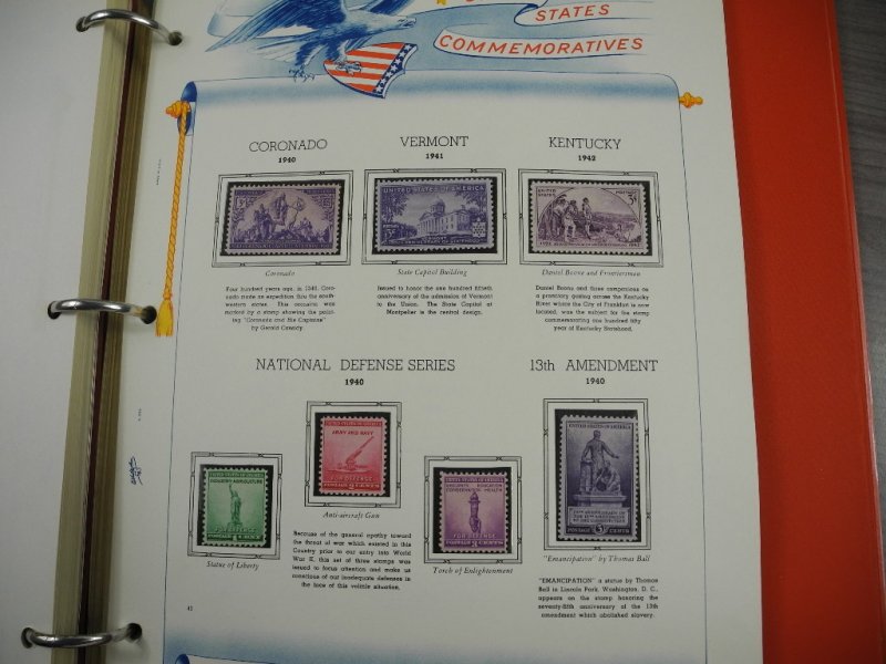 US, Amazing Mint  Stamp Collection in Lindner pages, mounted on White Ace pages