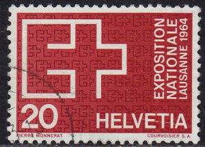 Switzerland - 1964 - Scott #431 - used - National Exhibition