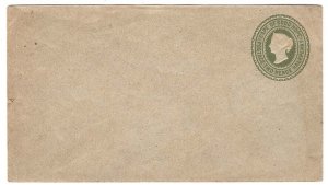 Cape of Good Hope 1892 2d olive postal envelope unused 140x78mm