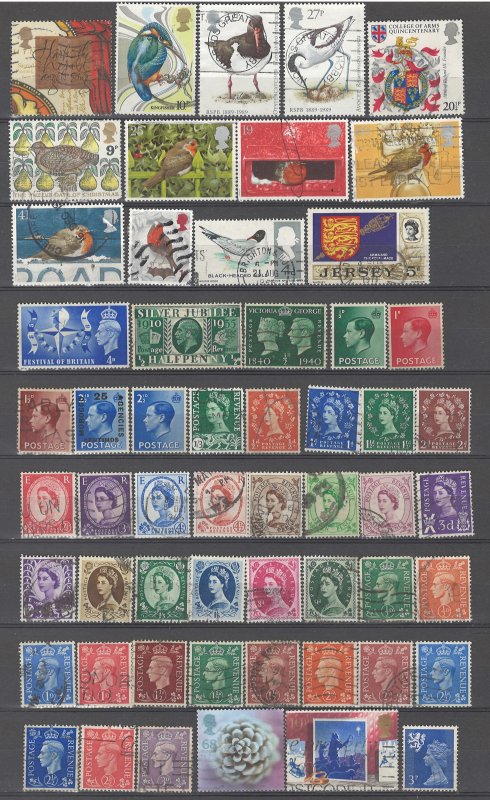 COLLECTION LOT # 53L GB 90 STAMPS CLEARANCE