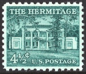 SC#1037 4½¢ The Hermitage Single (1959) MNH