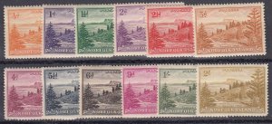 Norfolk Island Sc 1-12 (SG 1-12), MLH