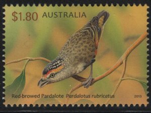 Australia 2013 MNH Sc 3924 $1.80 Red-browed pardalote