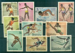 Burundi 1964 Summer Olympics Tokyo CTO