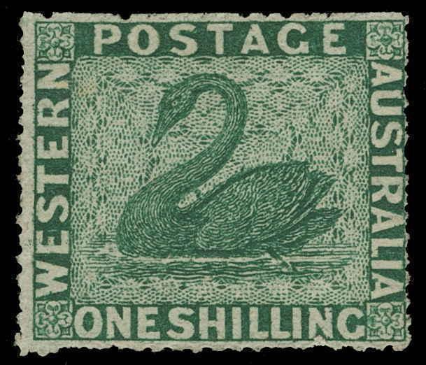 Australia / Western Australia Scott 24D Gibbons 46 Mint Stamp