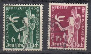 Germany - 1936 Recreation Congress Sc# 477/478  (399N)