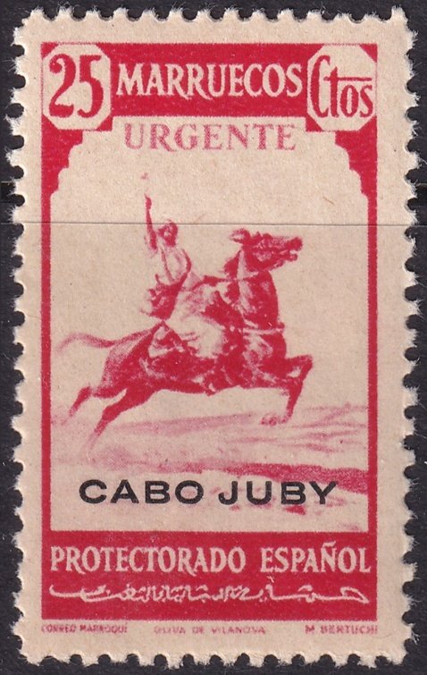 Cape Juby 1940 Sc E5 MNH**