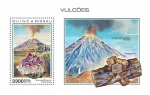 Guinea-Bissau - 2019 Volcanoes - Stamp Souvenir Sheet - GB181003b