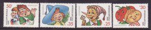 Russia-Sc#6076-9-unused NH set-Children's books-1992-
