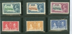 Northern Rhodesia #18-24 Used Single (Complete Set)