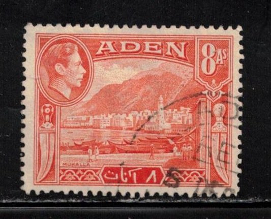 ADEN Scott # 23 Used - KGVI & View Of Mukalla