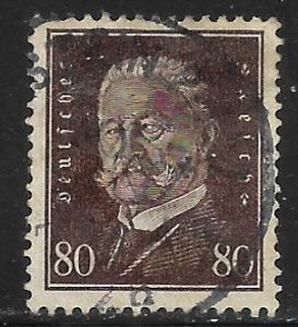 German Reich (1928) - Scott #383 80pf Choc F VF - Used