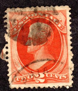 USA, Scott # 183, used CV = $ 5.00 Lot 230715-01