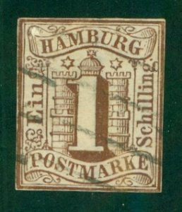 HAMBURG-GERMANY 2 USED (RL) 3770 CV $95.00 BIN $10.00