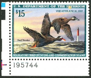 U.S. #RW63 MINT OG NH