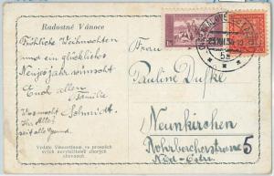 66548 - Czechoslovakia - POSTAL HISTORY - STAMPS on POSTCARD - Music 1934 VIOLIN