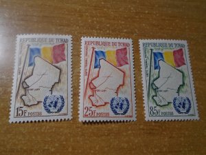 Chad  #  67-69  MNH