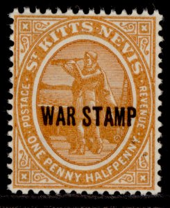 ST KITTS-NEVIS GV SG23, 1½d orange, NH MINT. 