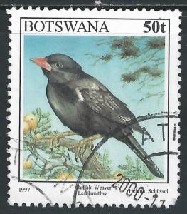 Botswana #627 50t Birds - Buffalo Weaver