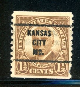 PKStamps - US - Precancels - Used - The Stamp Box - Actual Item