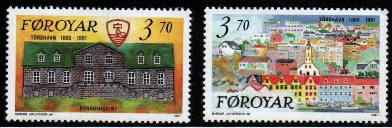 Faroe Islands # 222 - 223 MNH