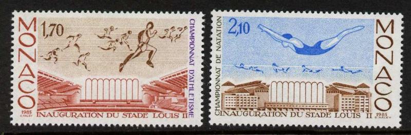 Monaco 1477-8 MNH Athletic Championships, Stadium