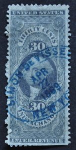 DYNAMITE Stamps: US Scott #R52c (thin)