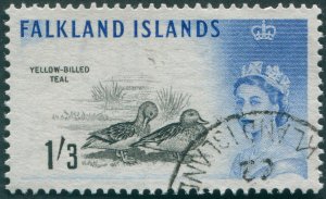 Falkland Islands 1960 1s 3d black & ultramarine SG203 used