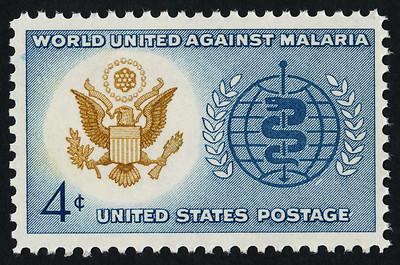 USA 1194 MH Anti-Malaria, Mosquito, Crest, WHO, Medicine