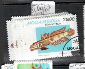 MOZAMBIQUE  FISH   SET   SC 642-647   VFU    PPP0618H