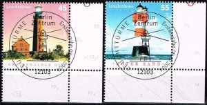 Germany,Sc.#2290-1 used Lighthouses