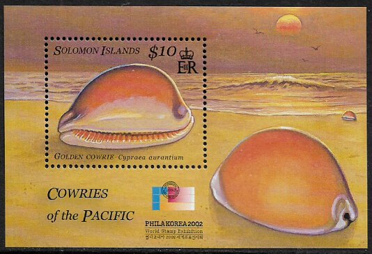 Solomon Is #944 MNH S/Sheet - Cowrie Shells