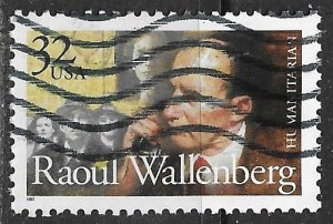 US ~ Scott # 3135 ~ Used ~ Raoul Wallenberg