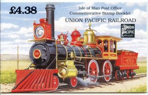 1992 Isle of Man Union Pacific Prestige Booklet SGSB31 Unmounted Mint